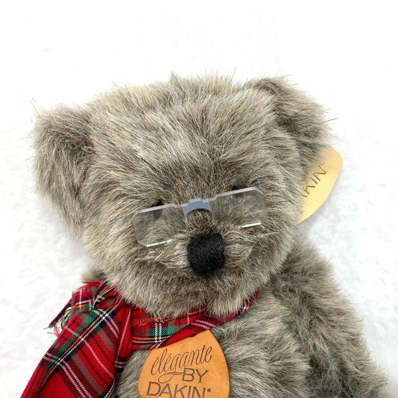 Elegante Dakin Bear Grandpa Bear w/Glasses - Estate Collection - Picture 3 of 15